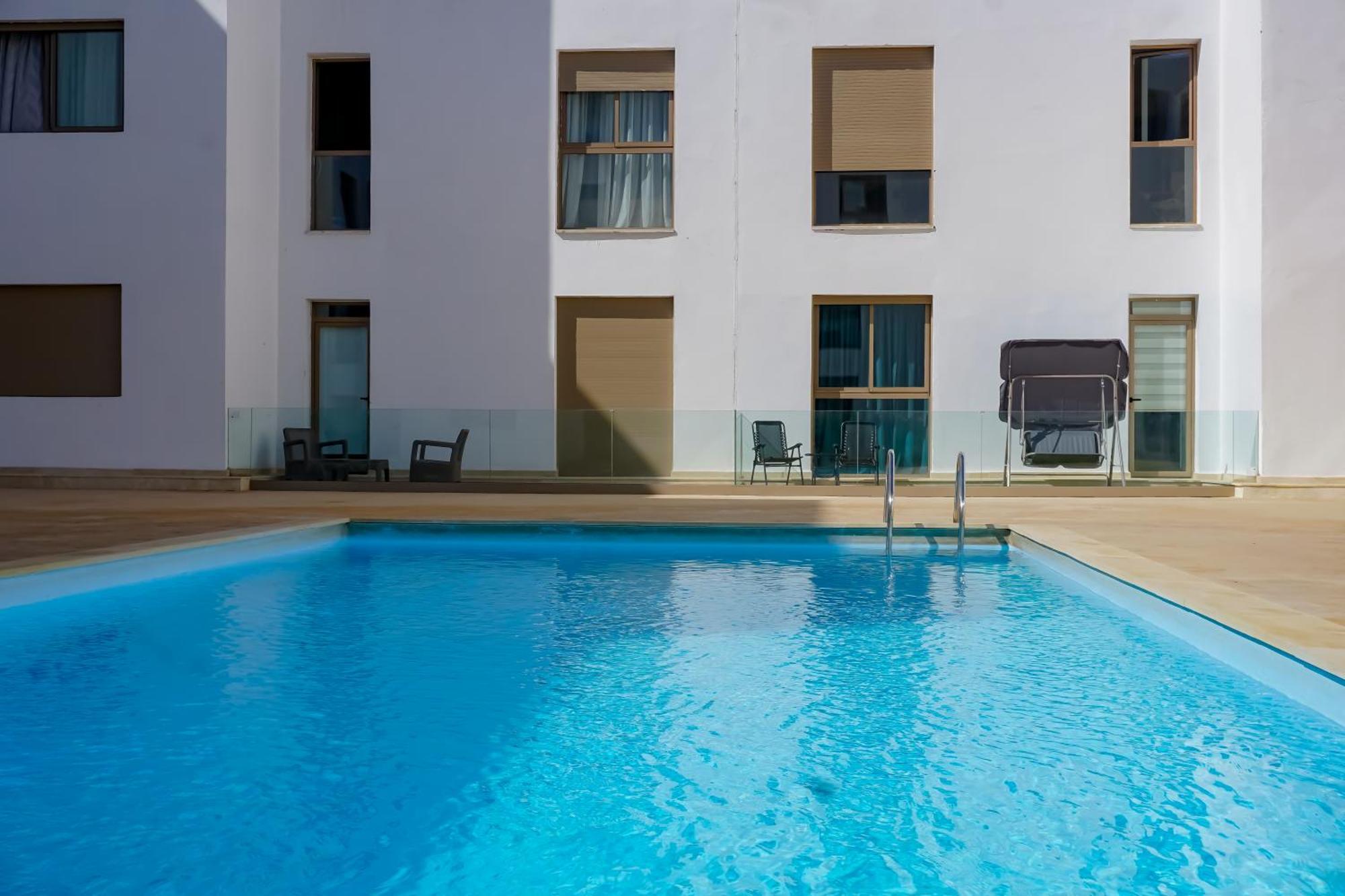Appartement Neuf Agadir Bay Piscine Extérieur photo